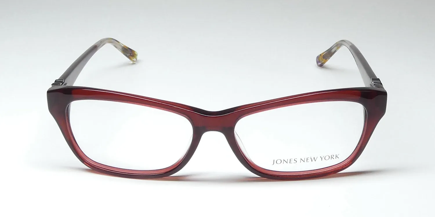 Jones New York J754 burgundy Eyeglasses Burgundy 54mm 3