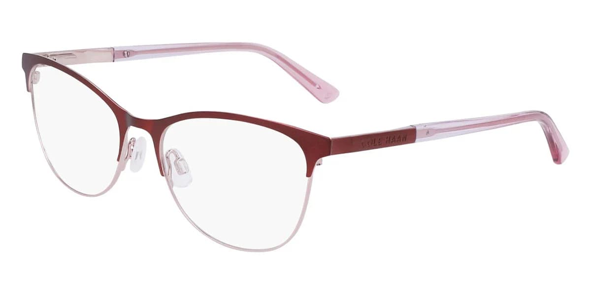 Cole Haan CH5051 604 Eyeglasses Burgundy 53mm Women