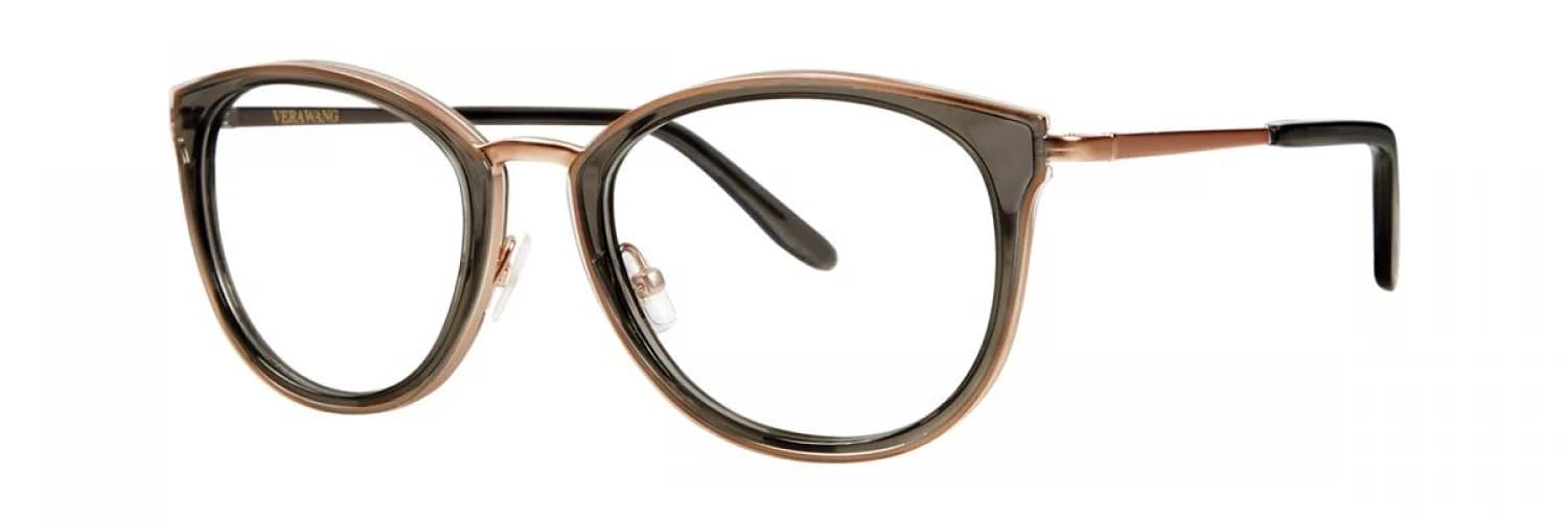 Vera Wang V528 Eyeglasses Pebble 51mm Women