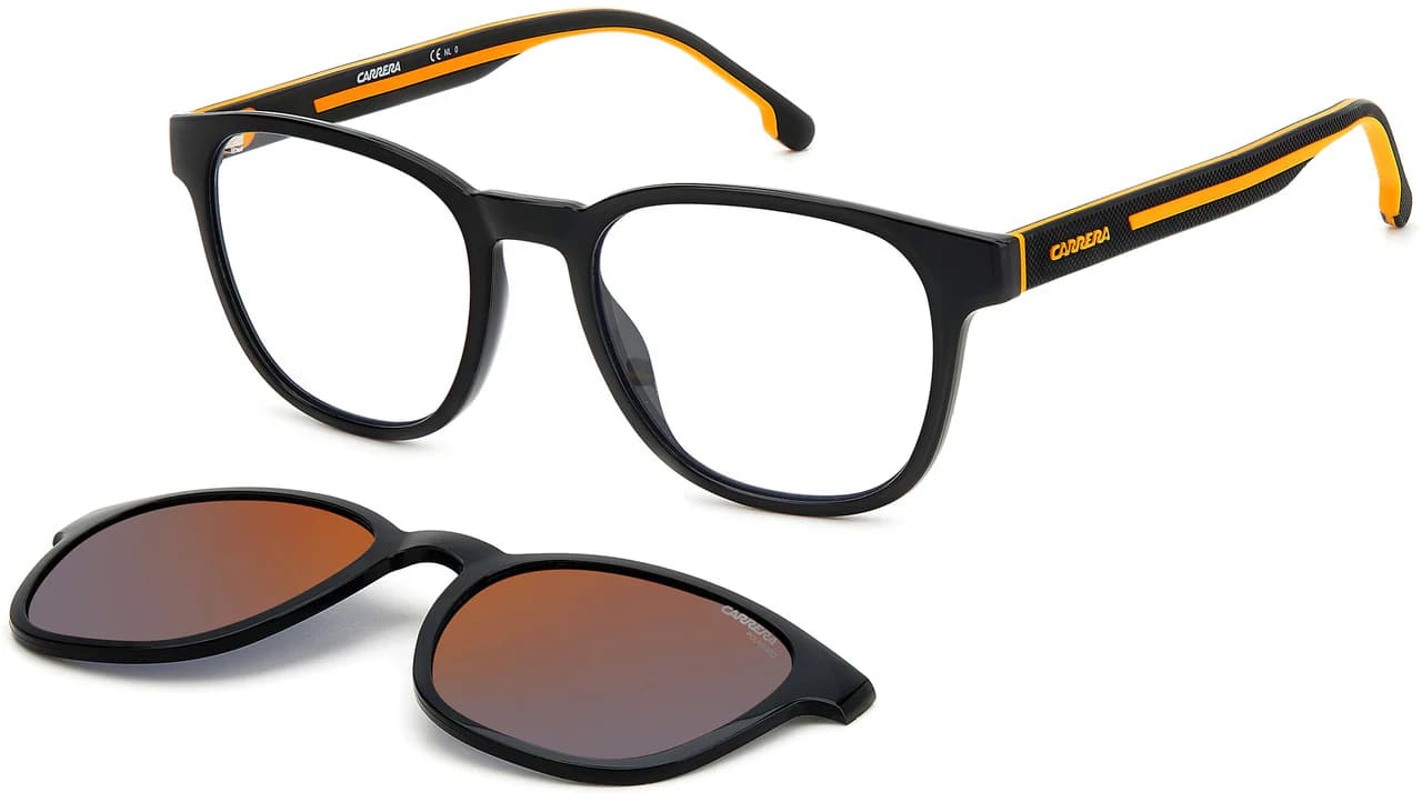 Carrera CA 8062/CS 08LZ Sunglasses Black 51mm Men