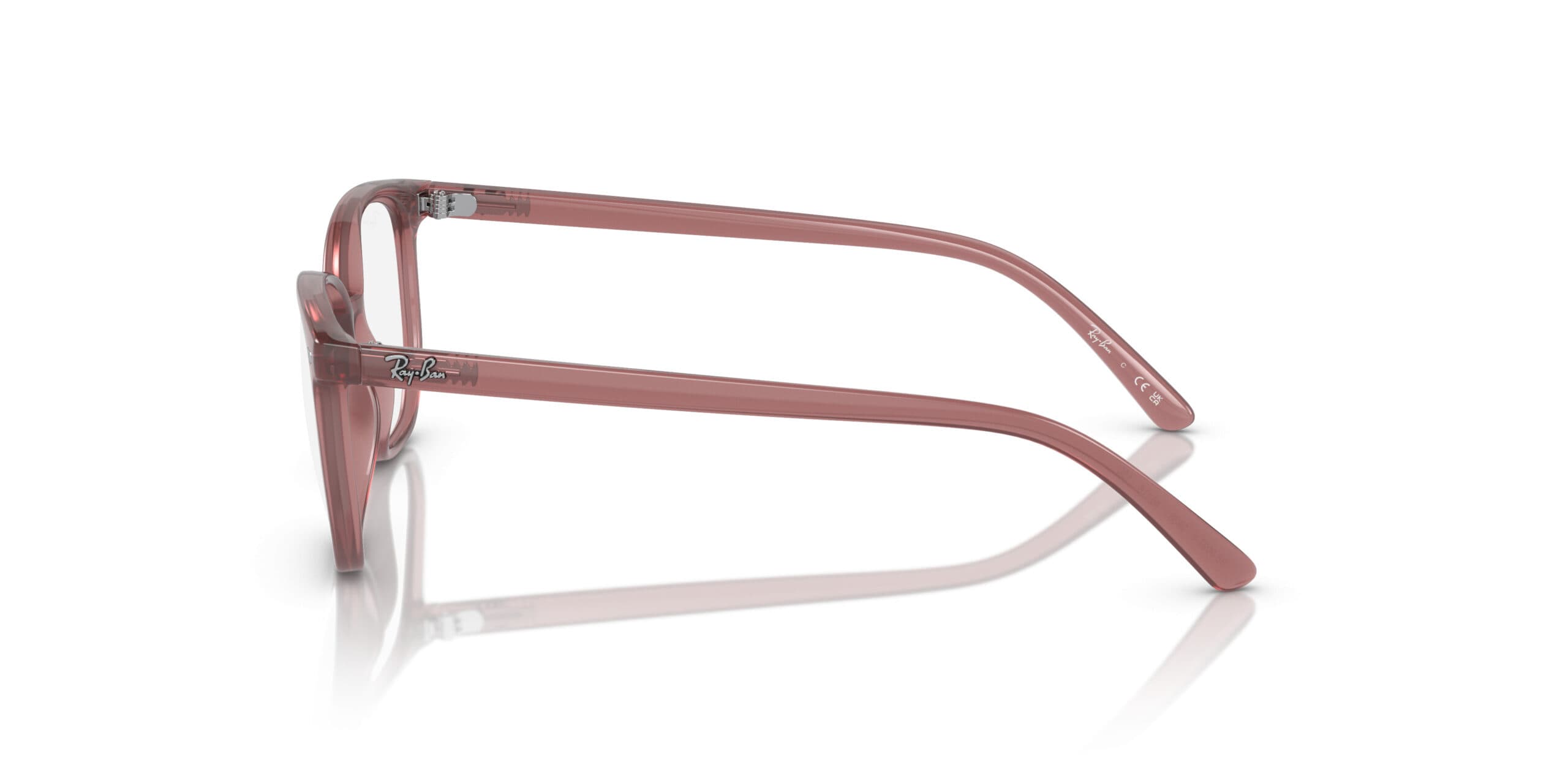 Ray-Ban RB9097V 3936 Eyeglasses Opal Pink 44mm Kids 3