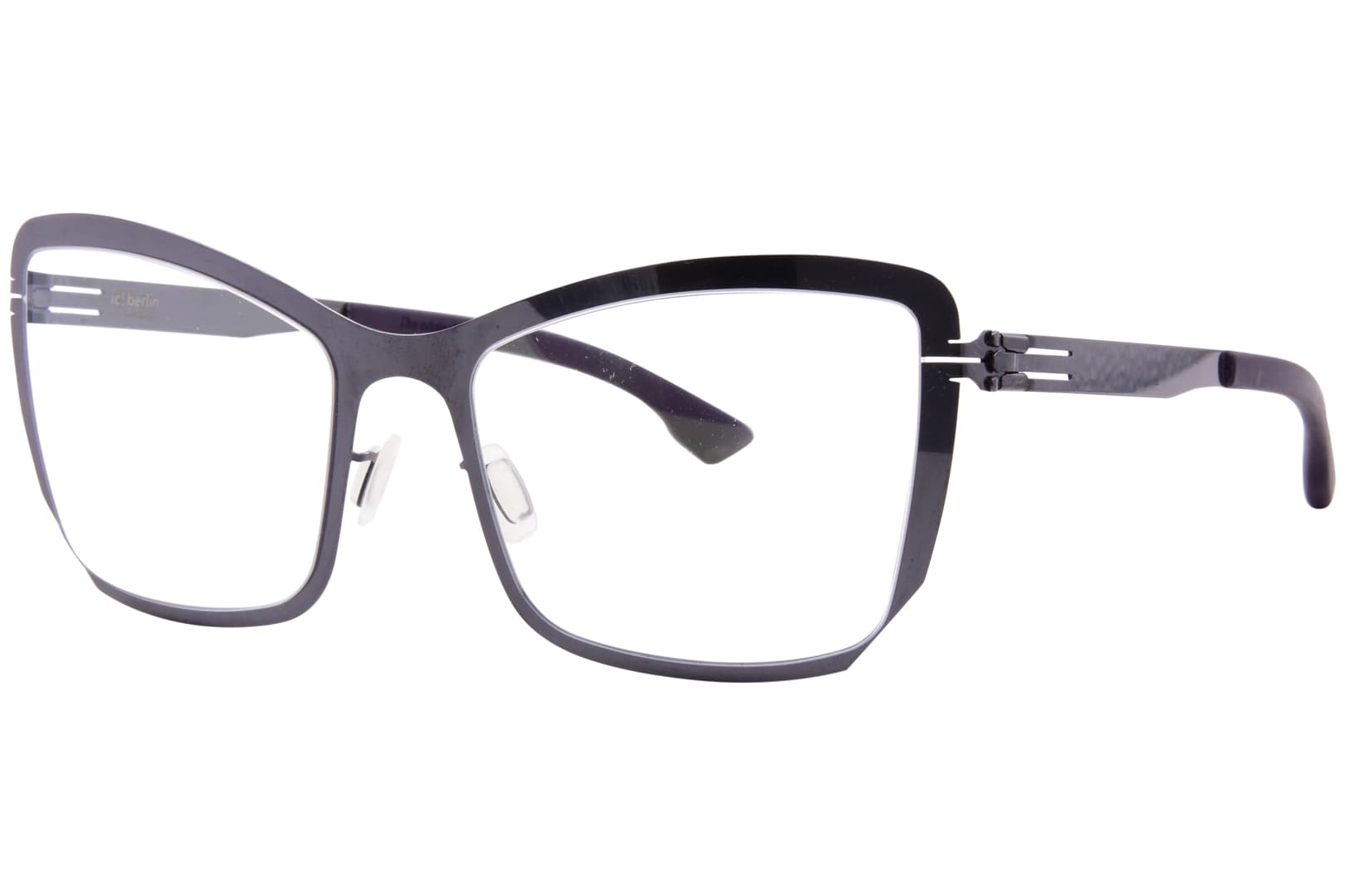 ic! berlin Denisa C. Eyeglasses Aubergine / Purple 51mm Women 2