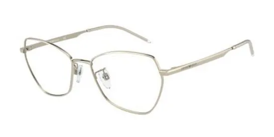 Emporio Armani 0EA1133 3013 3013 Eyeglasses Shiny Pale Gold 53mm Women