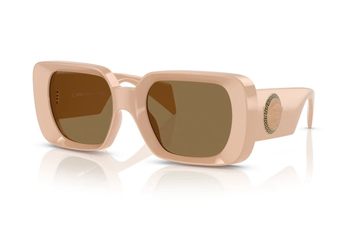 Versace 0VE4473U 548973 Sunglasses Beige 54mm Women