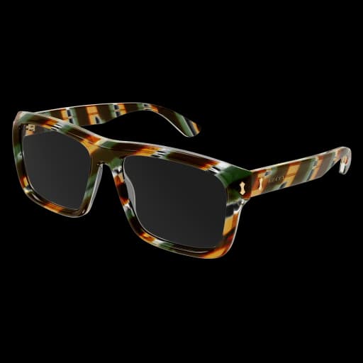 Gucci GG1462O 003 Eyeglasses Brown 56mm Men