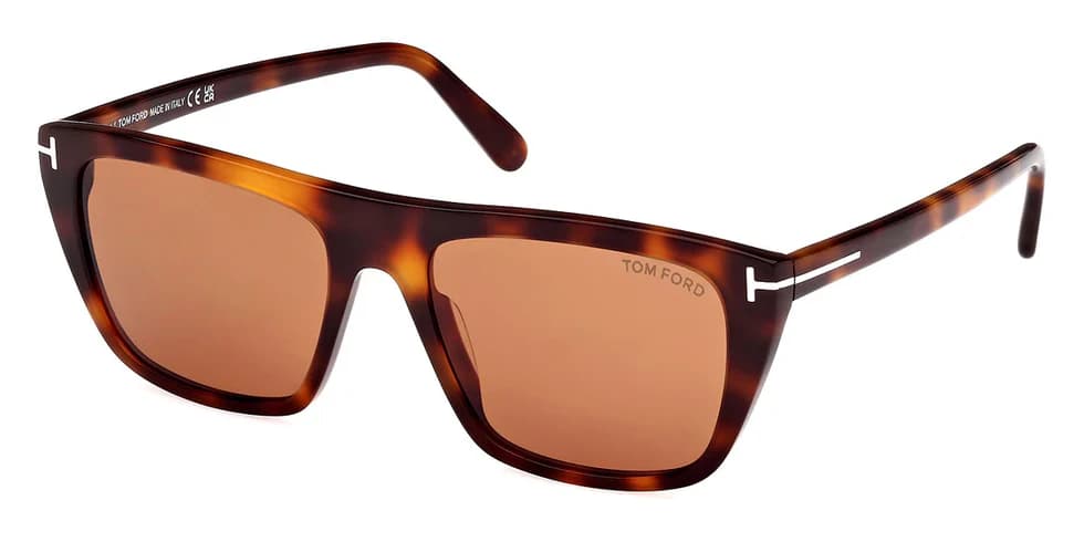 Tom Ford FT1175 53E Sunglasses Blonde Havana 56mm Men