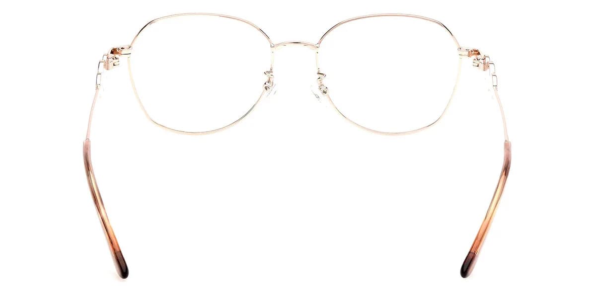 Guess GU50256D 028 Eyeglasses Shiny Rose Gold 52mm Women 4