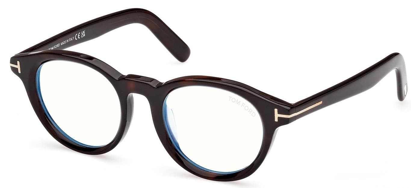 Tom Ford FT5931D-B 052 Eyeglasses Dark Havana 49mm Men