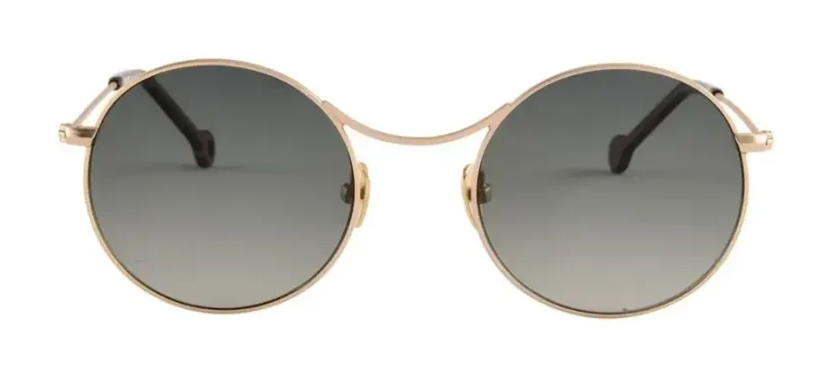 Nathalie Blanc Charlotte C240 Sunglasses Gold Tortoise 47mm Unisex 2
