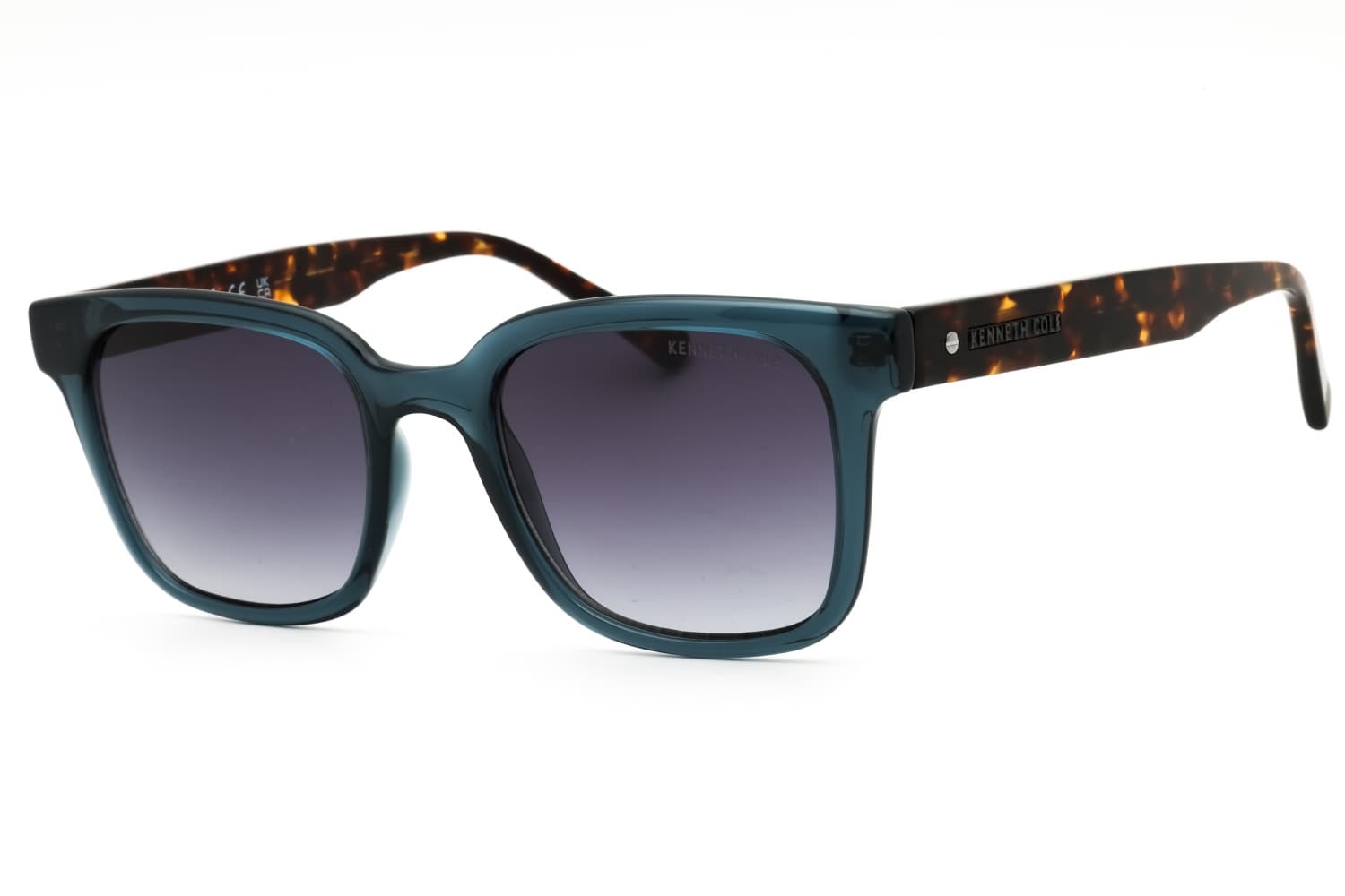 Kenneth Cole KC00039 90B Sunglasses Shiny Blue 51mm Men