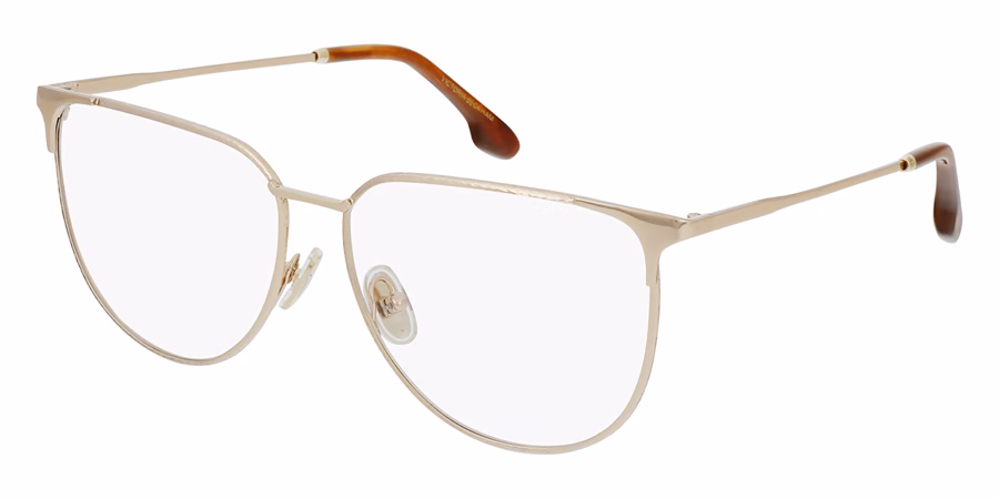 Victoria Beckham VB2121 770 Eyeglasses Rose Gold 55mm Women