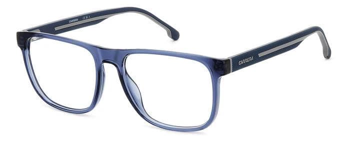 Carrera 8892 0XW0 Eyeglasses Frosted Navy Blue 55mm Men
