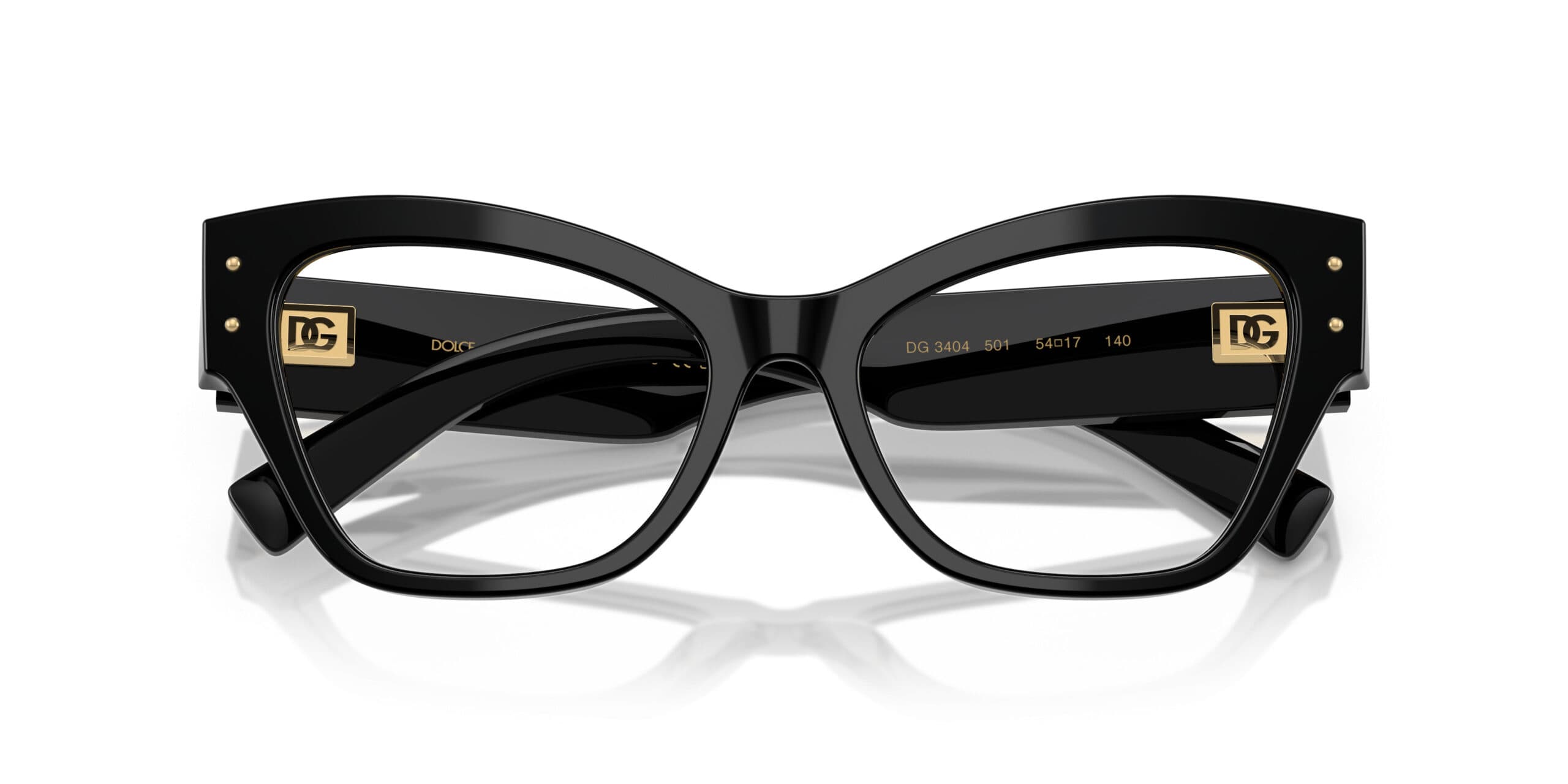 Dolce & Gabbana 0DG3404 501 Eyeglasses Black 54mm Women 5