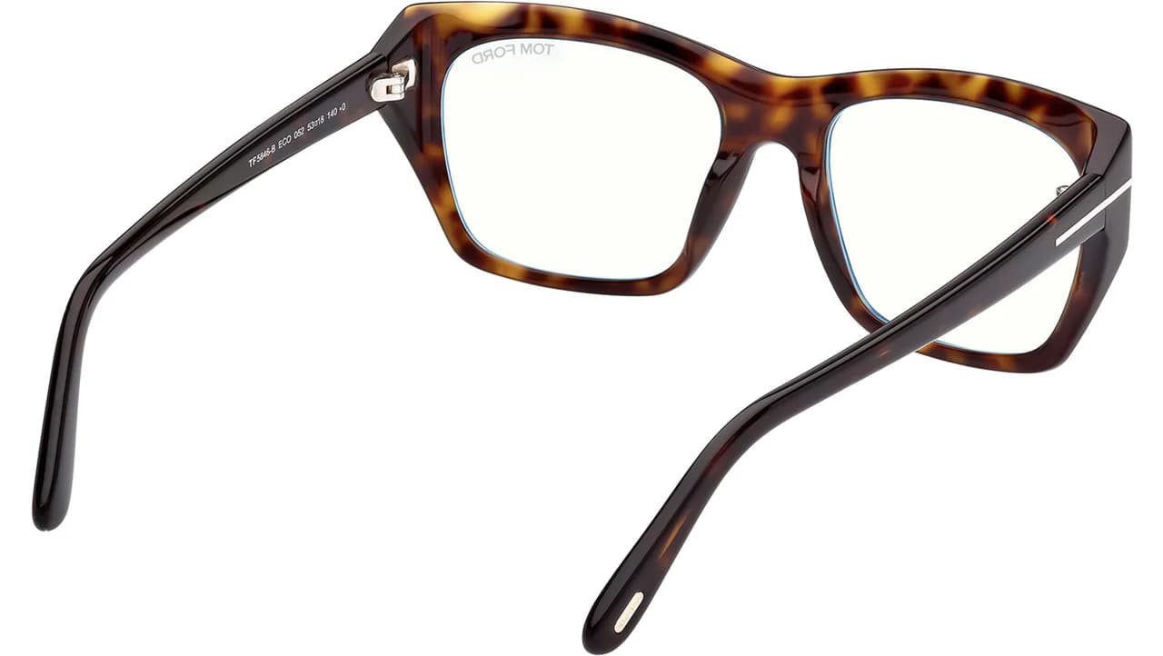 Tom Ford TF5846B ECO 052 Eyeglasses Brown 53mm Men 5