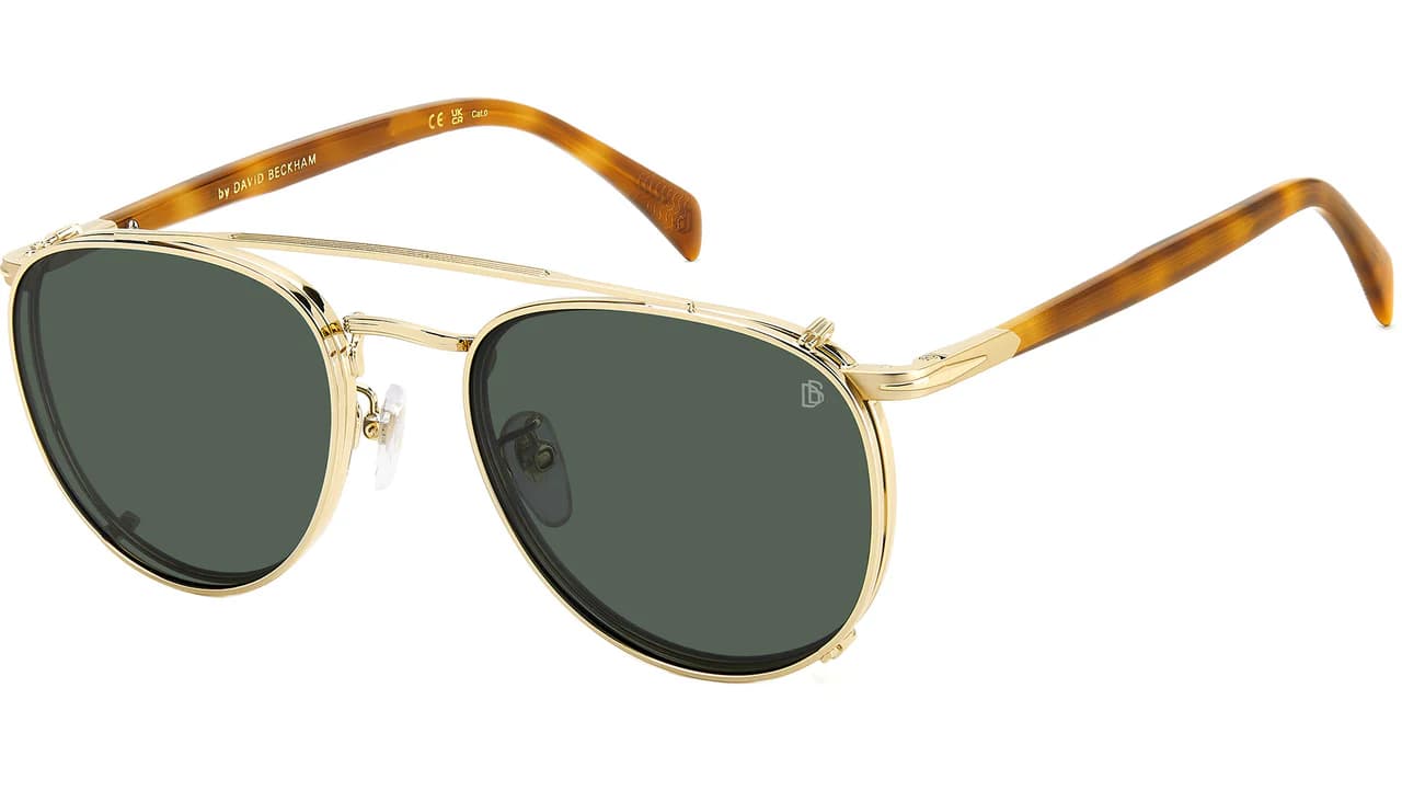 David Beckham DB 1144/CS 00NR Sunglasses Gold Brown Havana 52mm Men 3