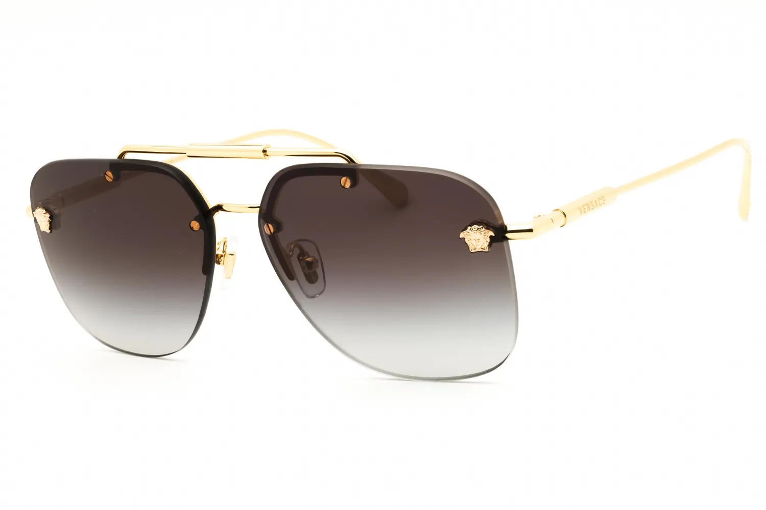 Versace 0VE2296 100284 Sunglasses Gold Frame 60mm Unisex