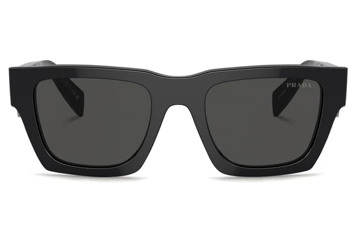 Prada 0PR A06SF 16K08Z Sunglasses Black 54mm Unisex 2
