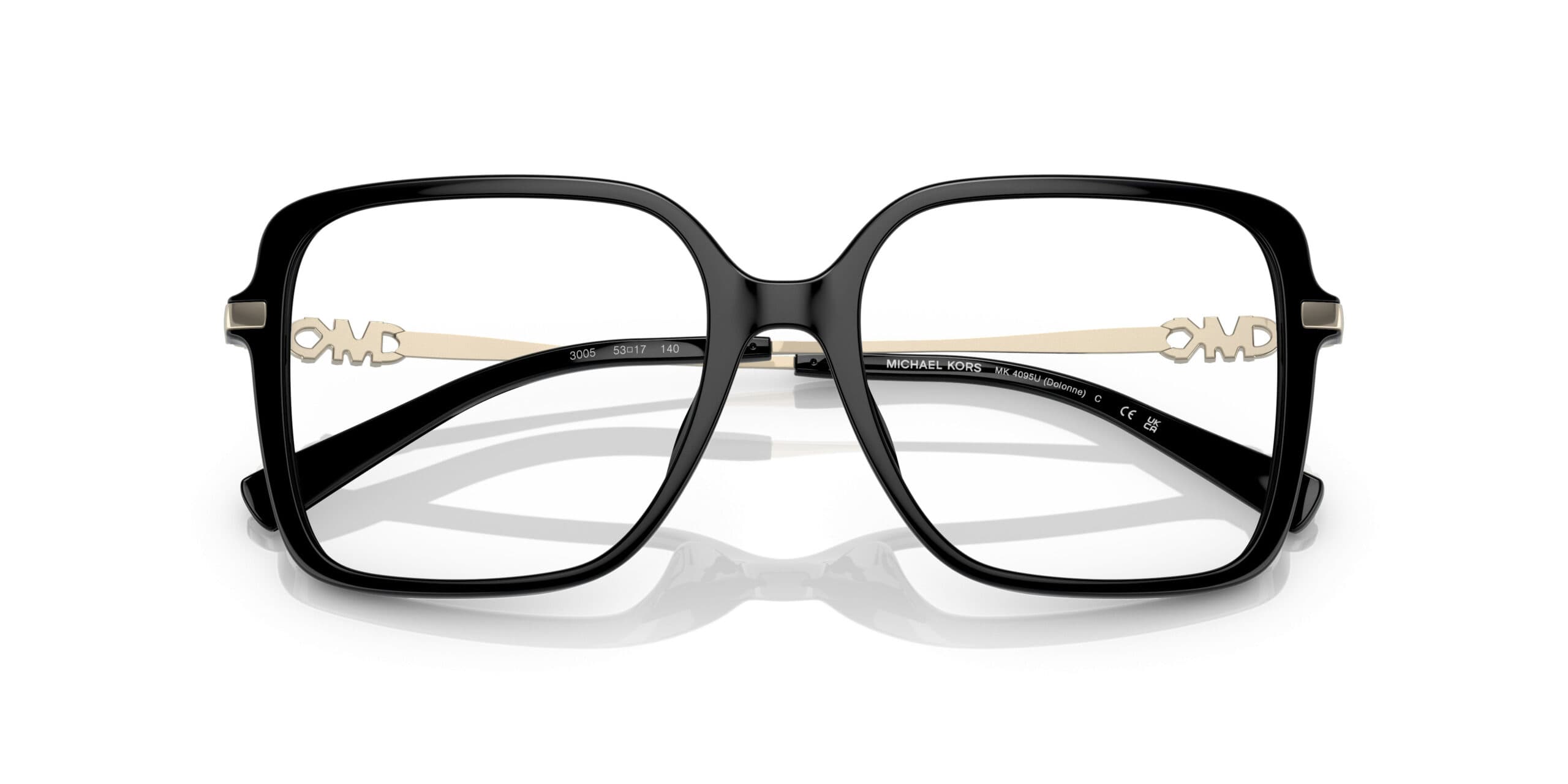 Michael Kors MK4095U Dolonne 3005 Eyeglasses Black 53mm Women 5