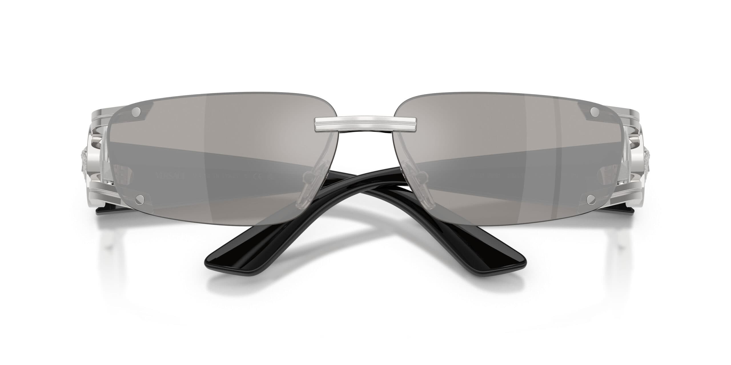 Versace VE2291 10016G Sunglasses Silver 59mm Men 5