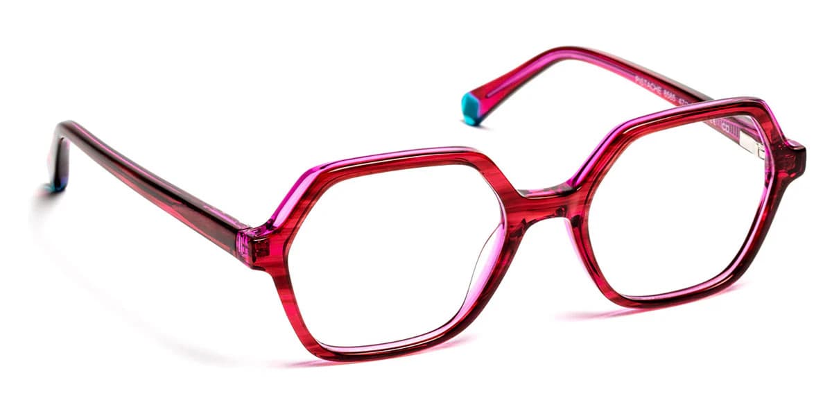 J.F. Rey Petite Pistache 8585 Eyeglasses Plum Pink 47mm Women