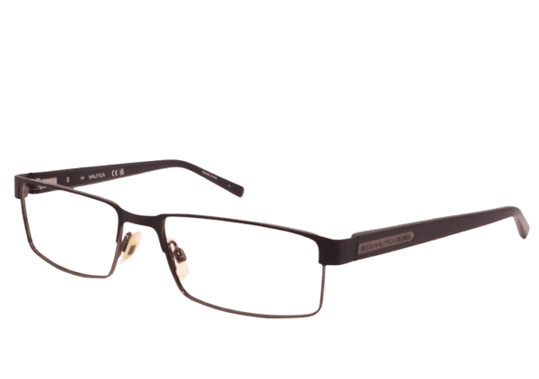Nautica N7338 005 Eyeglasses Matte Black 55mm Men