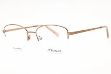 Adensco AD 252 00Y8 00 Eyeglasses Matte Rose Gold 51mm