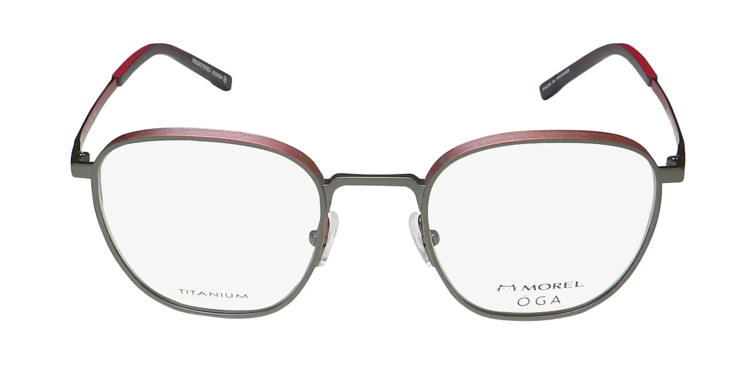 Morel Oga 10163o gr05 Eyeglasses Grey Dark 50mm 3