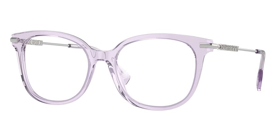 Burberry 0BE2391 4095 Eyeglasses Transparent Lilac 51mm Women