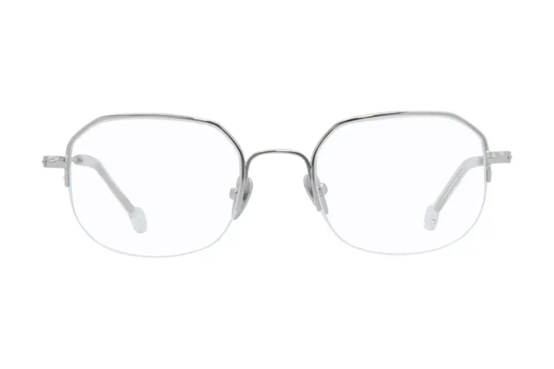 Nathalie Blanc Aurele C227 Eyeglasses Silver 45mm Unisex 2