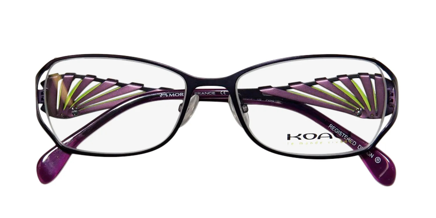 Morel Koali 6918k pv040 Eyeglasses Purple 52mm Unisex 2