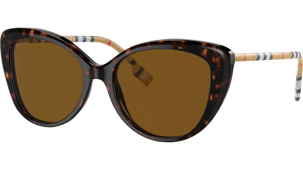 Burberry 0BE4407 385483 Sunglasses Dark Havana 54mm Women