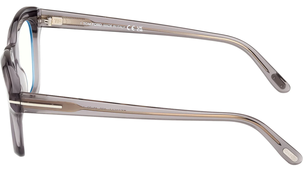 Tom Ford FT5961B 020 Eyeglasses Grey 49mm Women 4