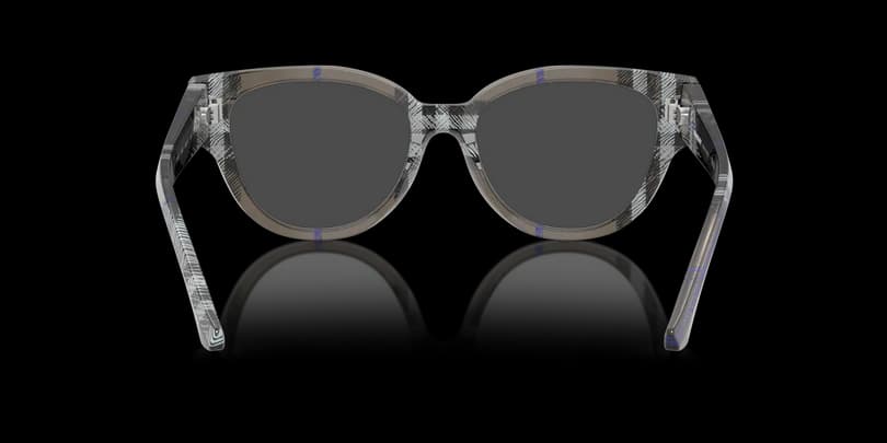 Burberry 0BE2421 4147 Eyeglasses Checkered Lichen Grey 51mm Women 4