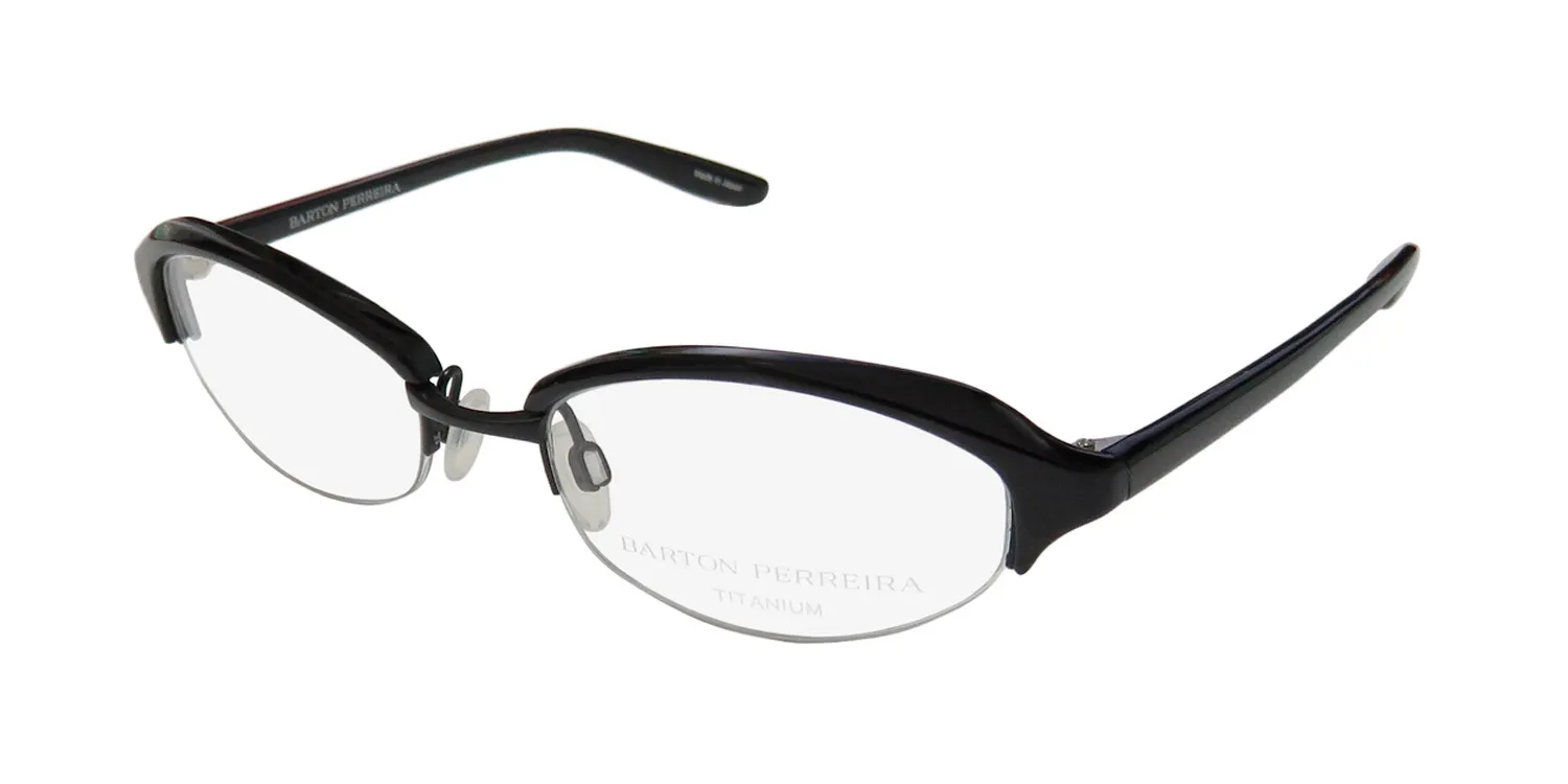 Barton Perreira Sylvia bla/bks Eyeglasses Black 49mm