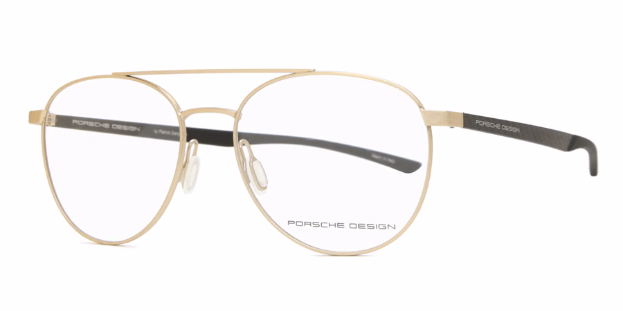 Porsche Design P8754 B Eyeglasses Gold 52mm Unisex
