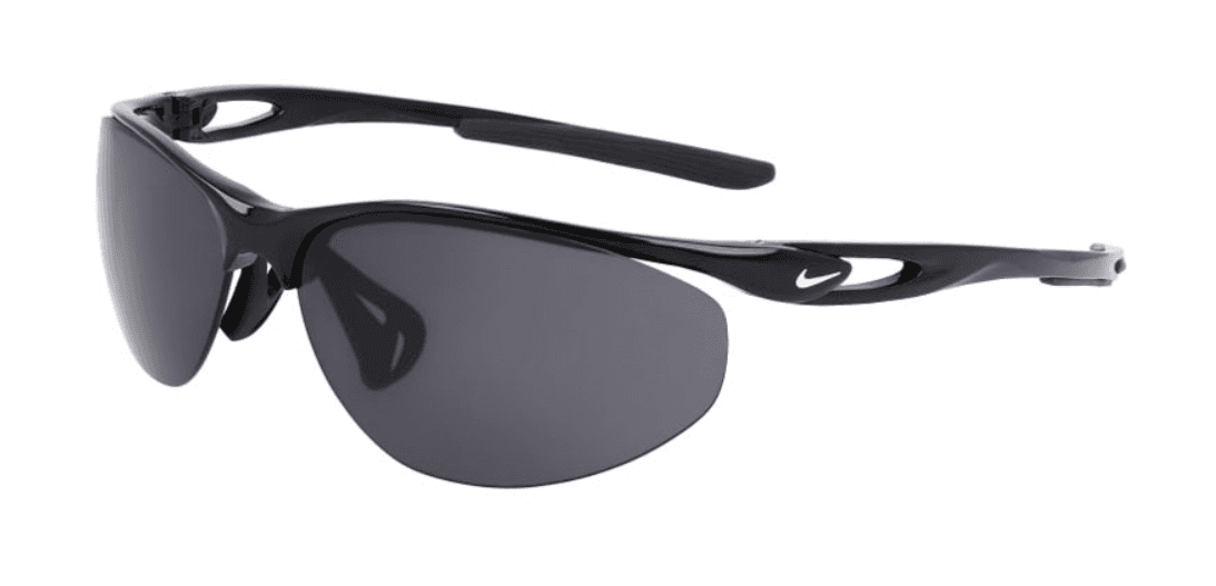 Nike NIKE AERIAL DZ7352 010 Sunglasses Black 69mm Unisex
