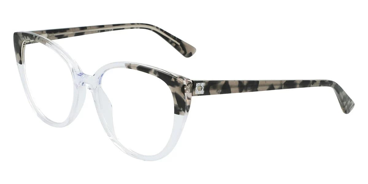 Anne Klein AK5092 020 Eyeglasses Grey Crystal 52mm Women