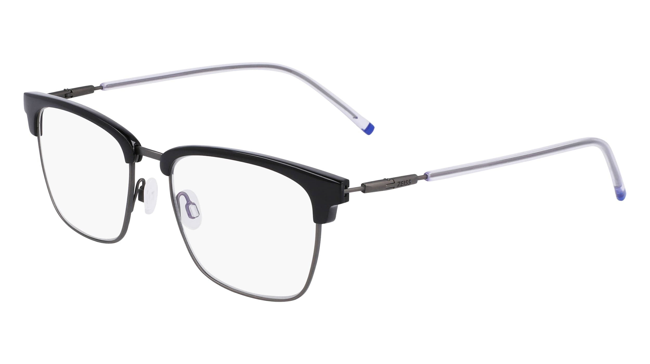 Zeiss ZS22300 001 Eyeglasses Black 53mm Men