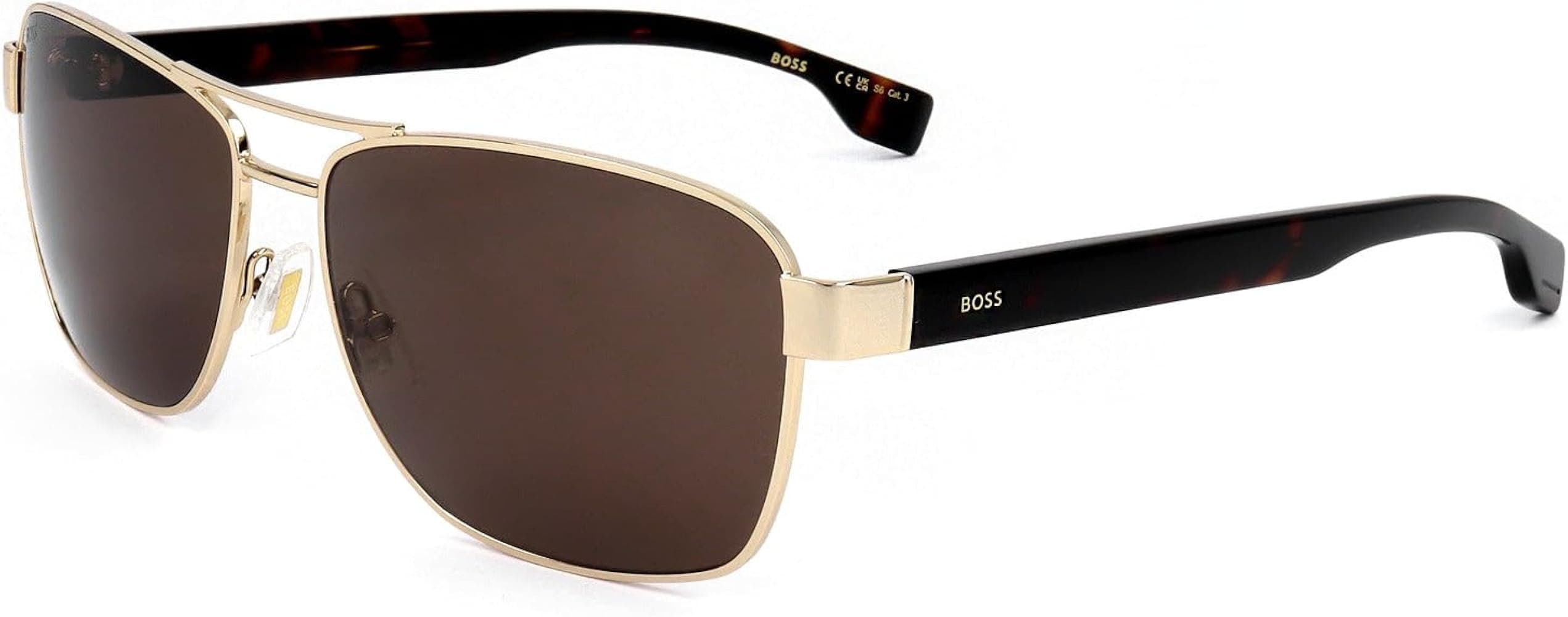 HUGO BOSS 1559/O/S 0FG4 Sunglasses Brown Gold 60mm Men