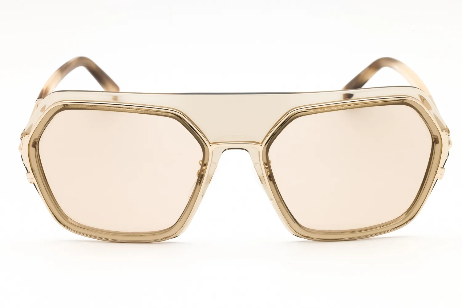 MCM MW0018-H 57E Sunglasses Shiny Beige 56mm Women 2