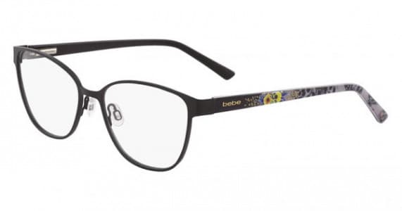 Bebe BB5157 001 JET Eyeglasses Black 52mm Women