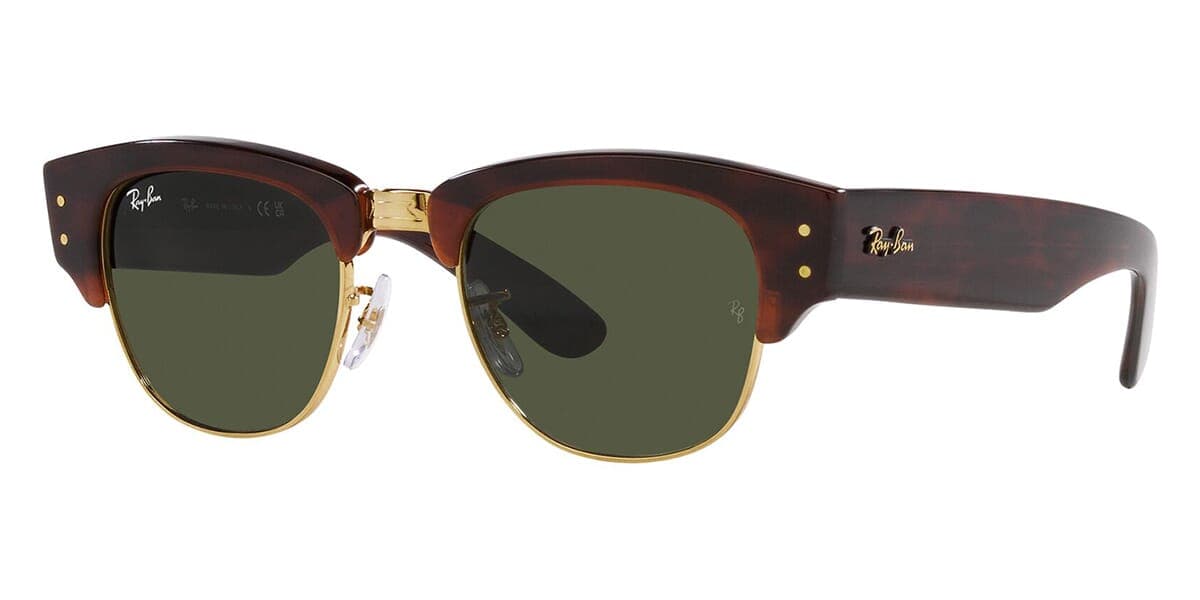 Ray-Ban RB0316S MEGA CLUBMASTER 99031 Sunglasses Mock Tortoise 53mm Men