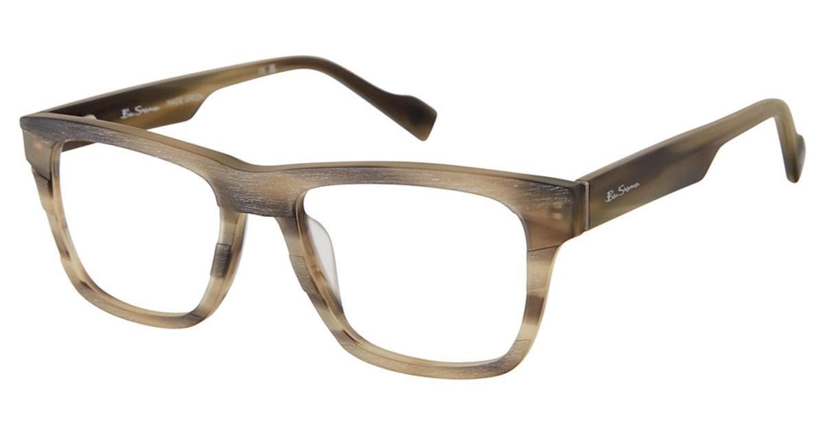 Ben Sherman WOOD C03 Eyeglasses Khaki 52mm Men