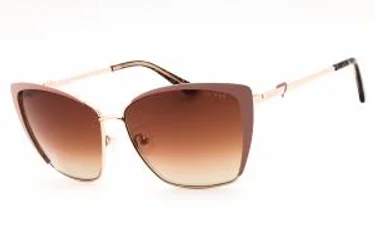 Guess GU7743 57G Sunglasses Shiny Beige