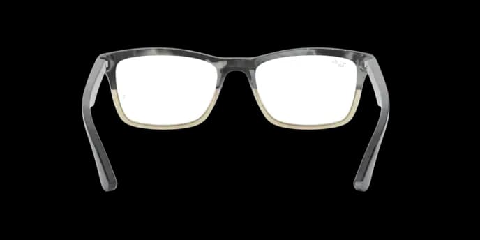 Ray-Ban RB5279 5540 Eyeglasses Grey Horn 55mm Unisex 4