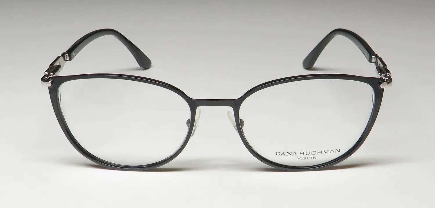 Dana Buchman Marigold bk Eyeglasses Black 54mm 3
