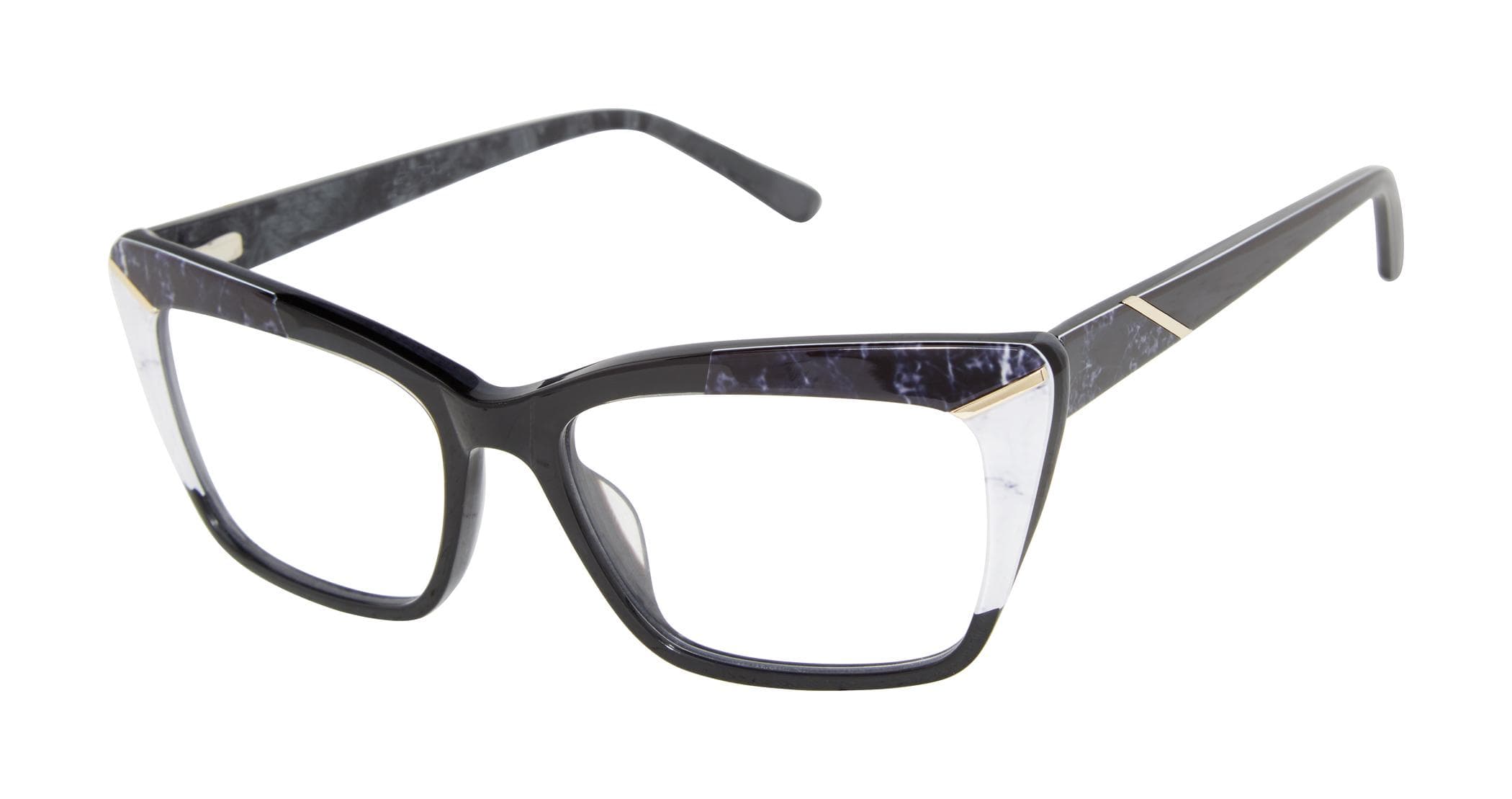 L.A.M.B. LA076 Eyeglasses Black 53mm Women
