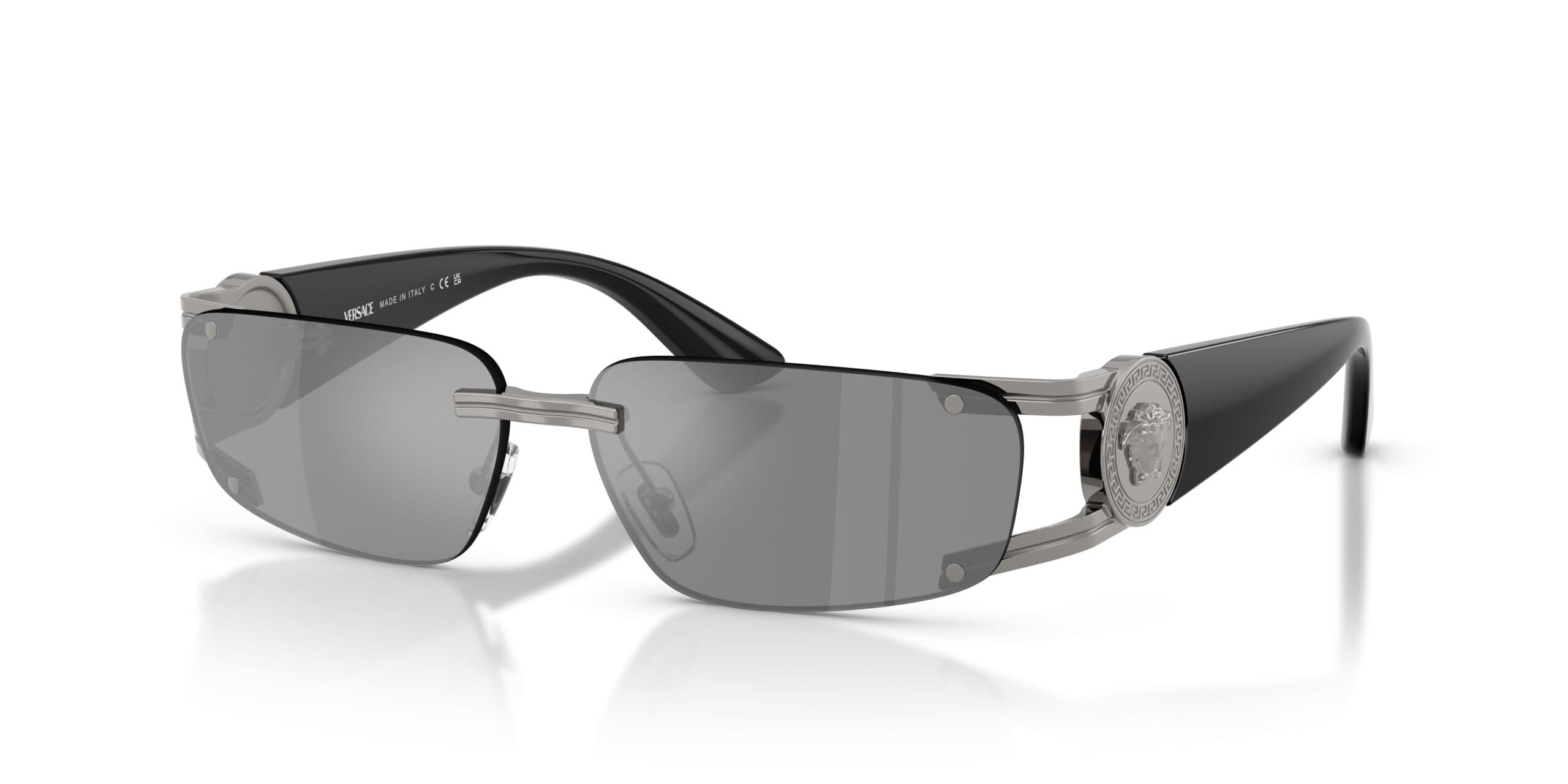 Versace VE2291 10006G Sunglasses Gris Oscuro 59mm Men