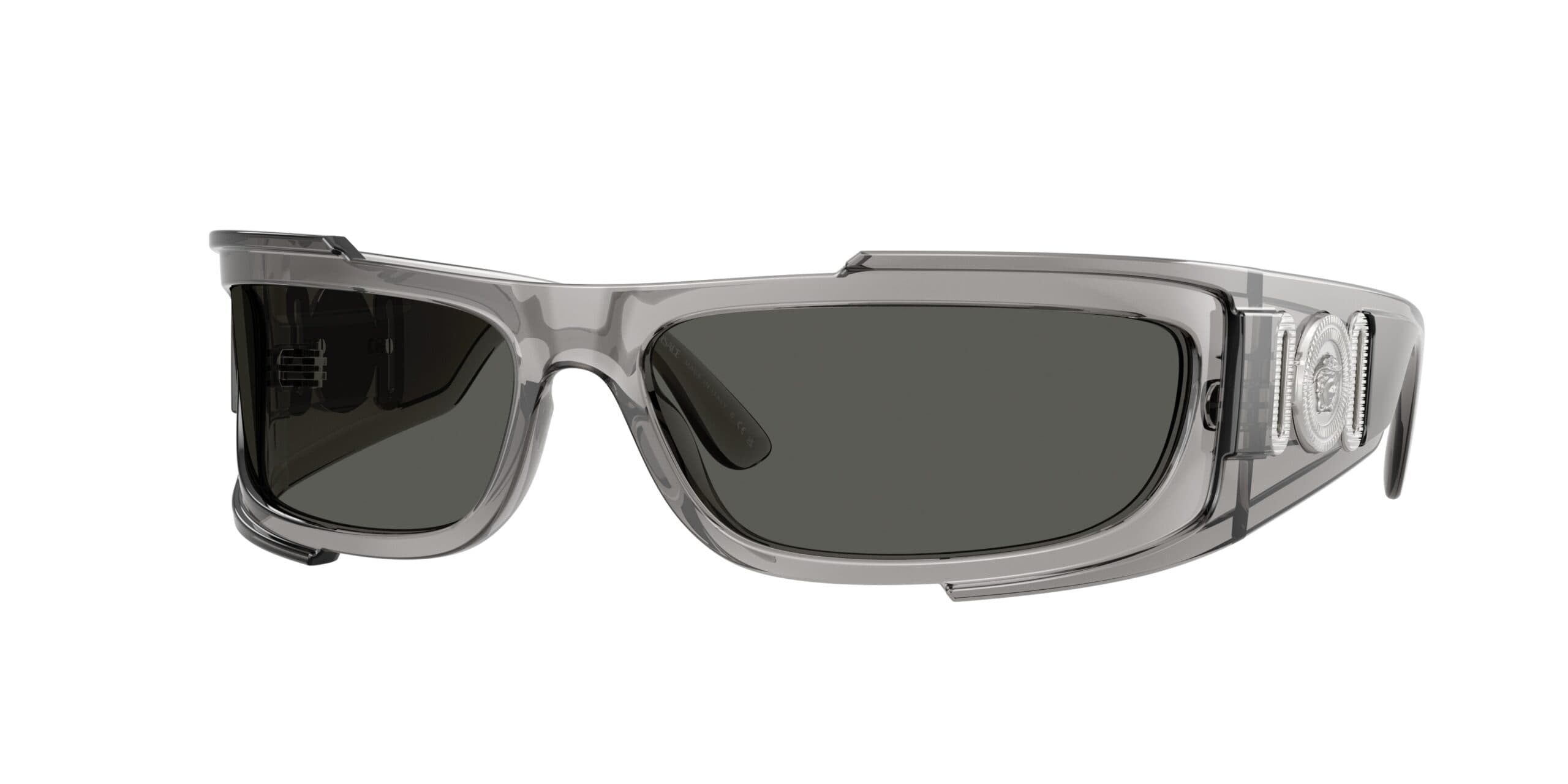 Versace 0VE4446 593/87 Sunglasses Grey 67mm Men