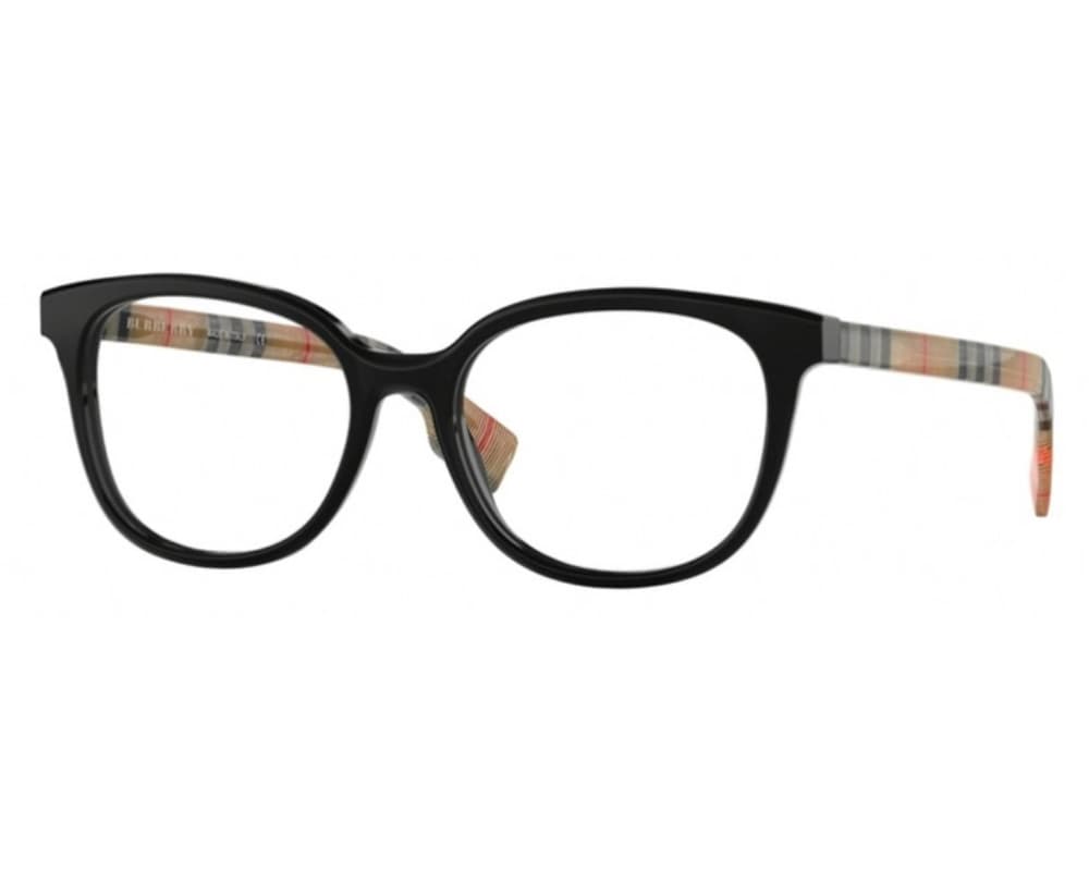 Burberry BE2291 3757 Eyeglasses Black 53mm Women